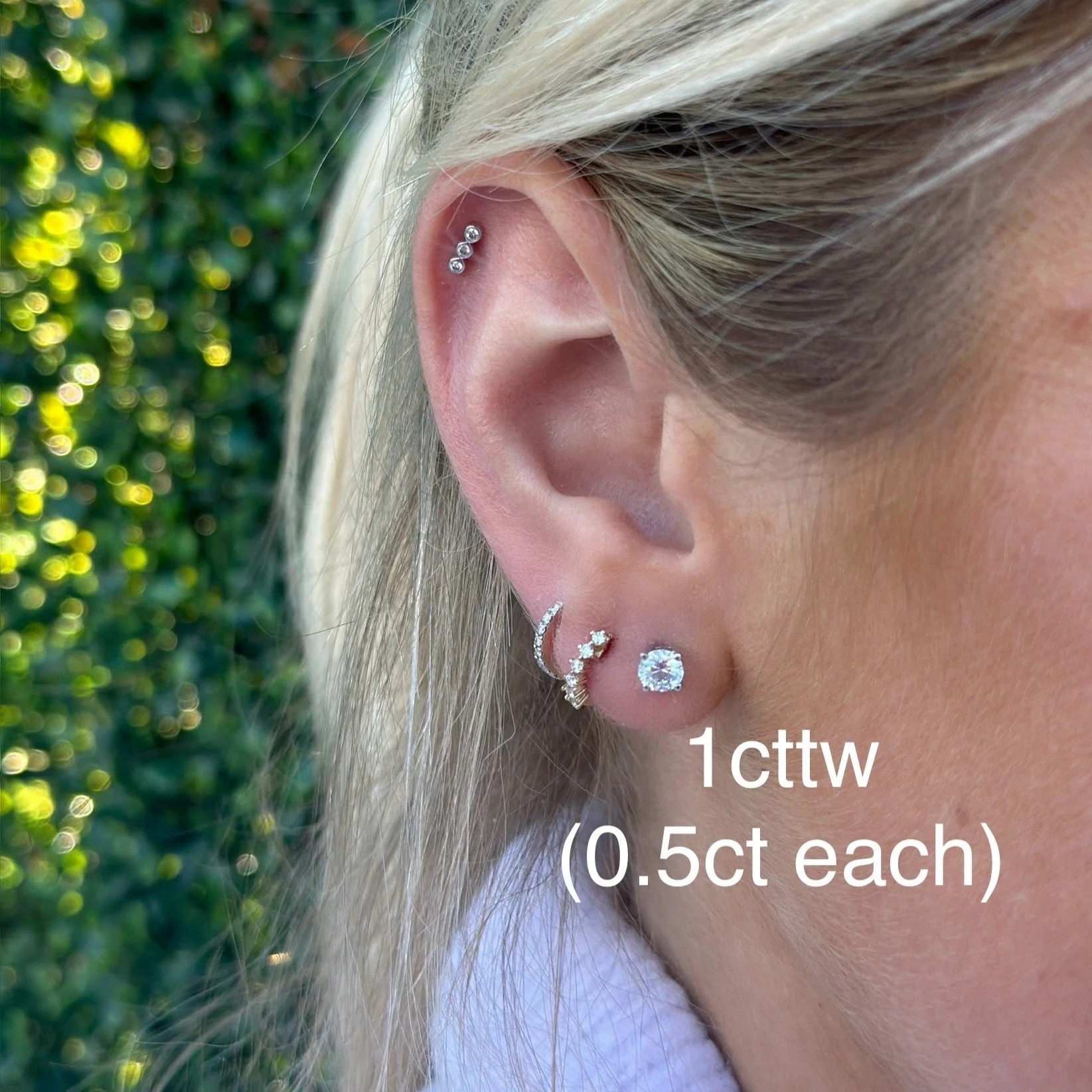 Lab Grown Diamond Studs | LINDSEY LEIGH JEWELRY