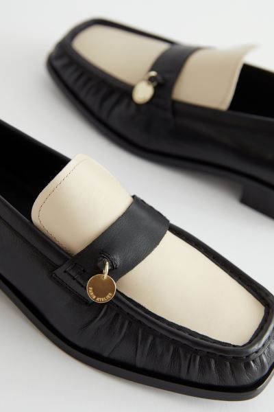 Colour Block Leather Loafers | H&M (UK, MY, IN, SG, PH, TW, HK)