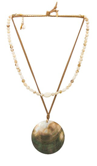 Shell Necklace in Shell | Revolve Clothing (Global)
