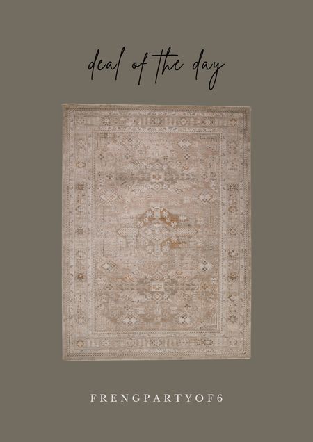 Pretty rug! Only $180 for a 7x10  

#LTKsalealert #LTKhome