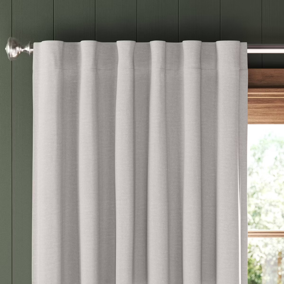 Blackout Velvet Window Curtain Panel - Threshold™ | Target
