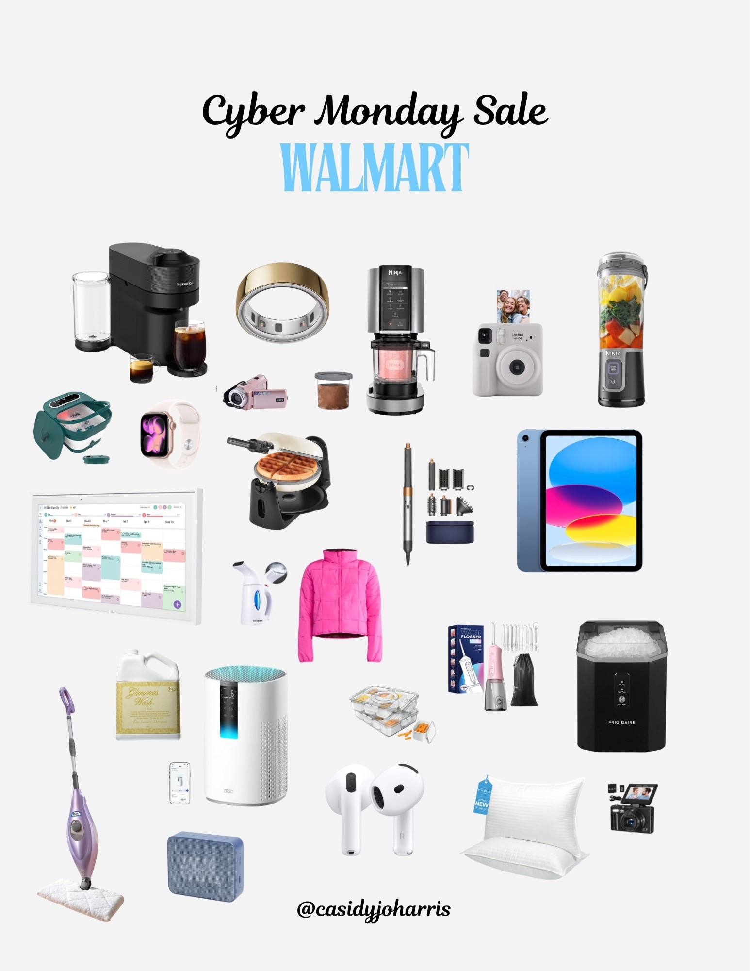 The sale you've been waiting for is HERE! Shop my must-have Cyber Monday picks from Walmart! Get huge savings on everything from the latest tech like that iPad and AirPods, to home essentials like the Nespresso machine and Air Purifier.
Don't miss out—these deals end soon! Link in bio to shop the full list of products before they sell out! 💨
#Walmart #CyberMonday #SaleAlert #TechDeals #HomeFinds #LTKFinds #GiftIdeas #WalmartDeals