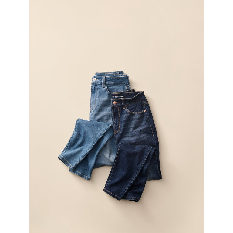 No Boundaries Juniors' High Rise Skinny Jeans | Walmart (US)