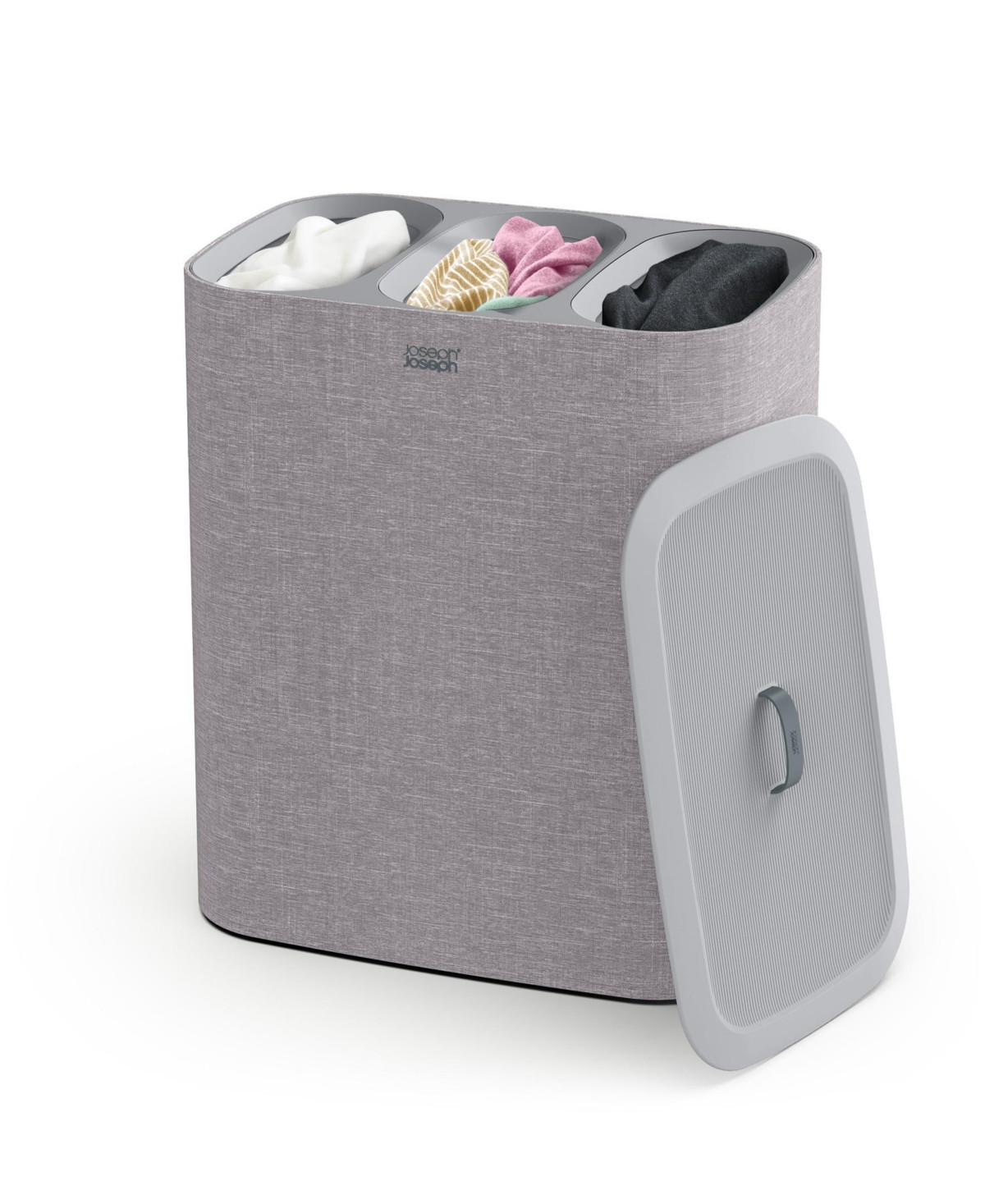 Joseph Joseph Tota Trio 90-Litre Easy-Empty Laundry Separation Basket - Gray | Macy's