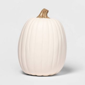 13" Carvable Faux Halloween Pumpkin Cream - Hyde & EEK! Boutique™ | Target