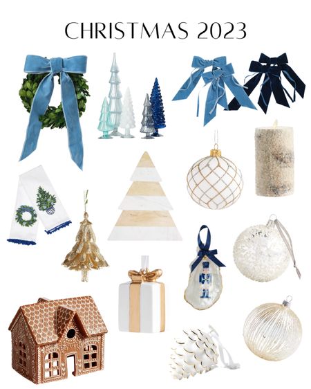 Christmas decor that is currently in my cart! Loving the blue theme this year 💙

#LTKSeasonal #LTKGiftGuide #LTKhome