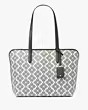Signature Spade Flower Large Tote | Kate Spade Outlet
