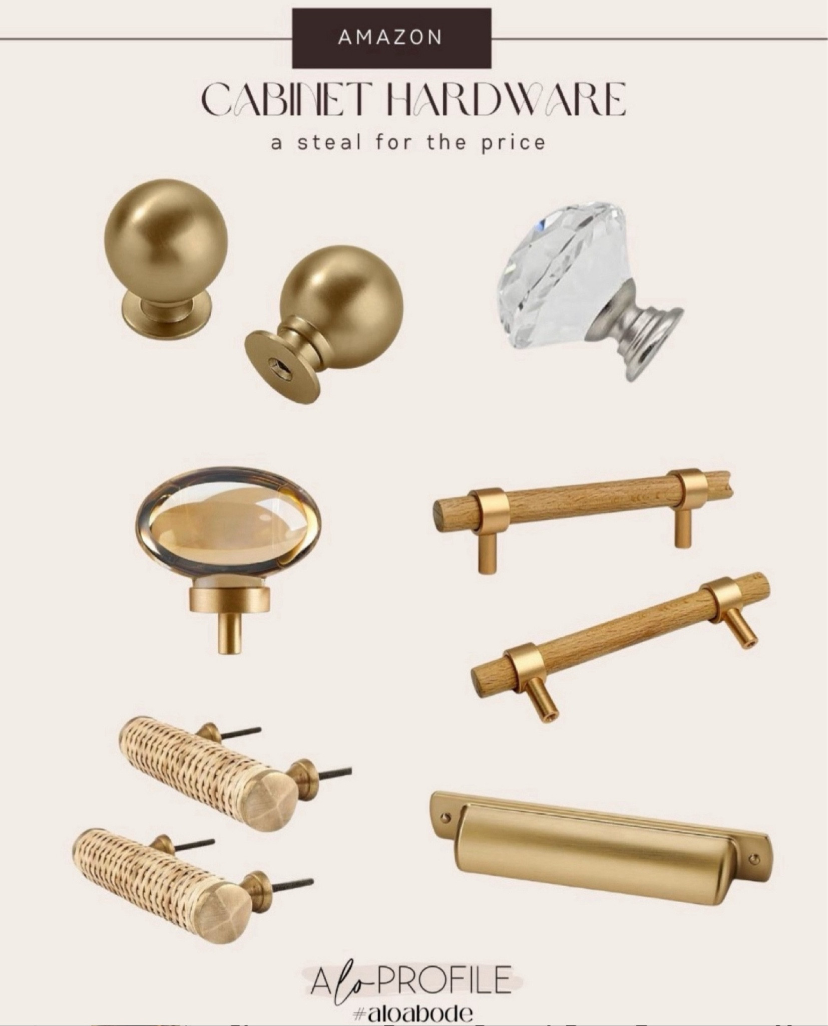 Cabinet hardware that elevates your furniture!

#LTKHome