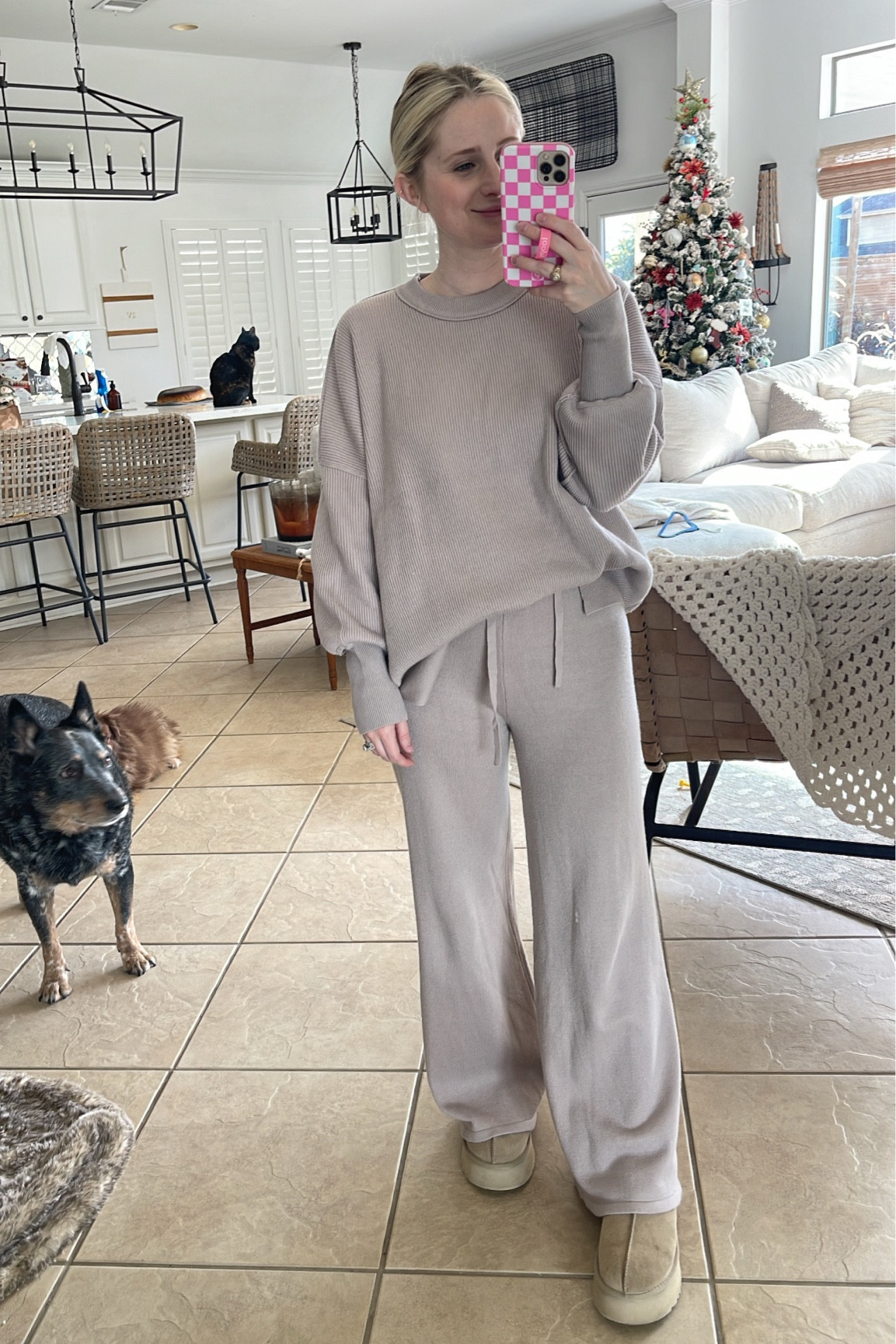 Amazon matching sweater set that gives free people vibes is on da for cyber Monday. I’m wearing a small 

#LTKGiftGuide #LTKHoliday #LTKCyberWeek