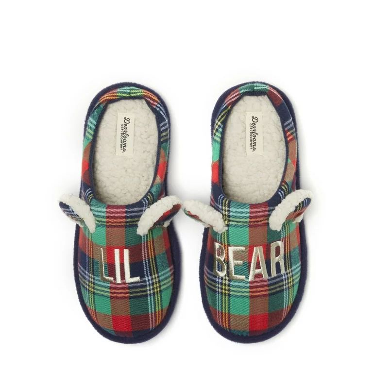 Dearfoams Cozy Comfort Family Bear Matching Slippers | Walmart (US)