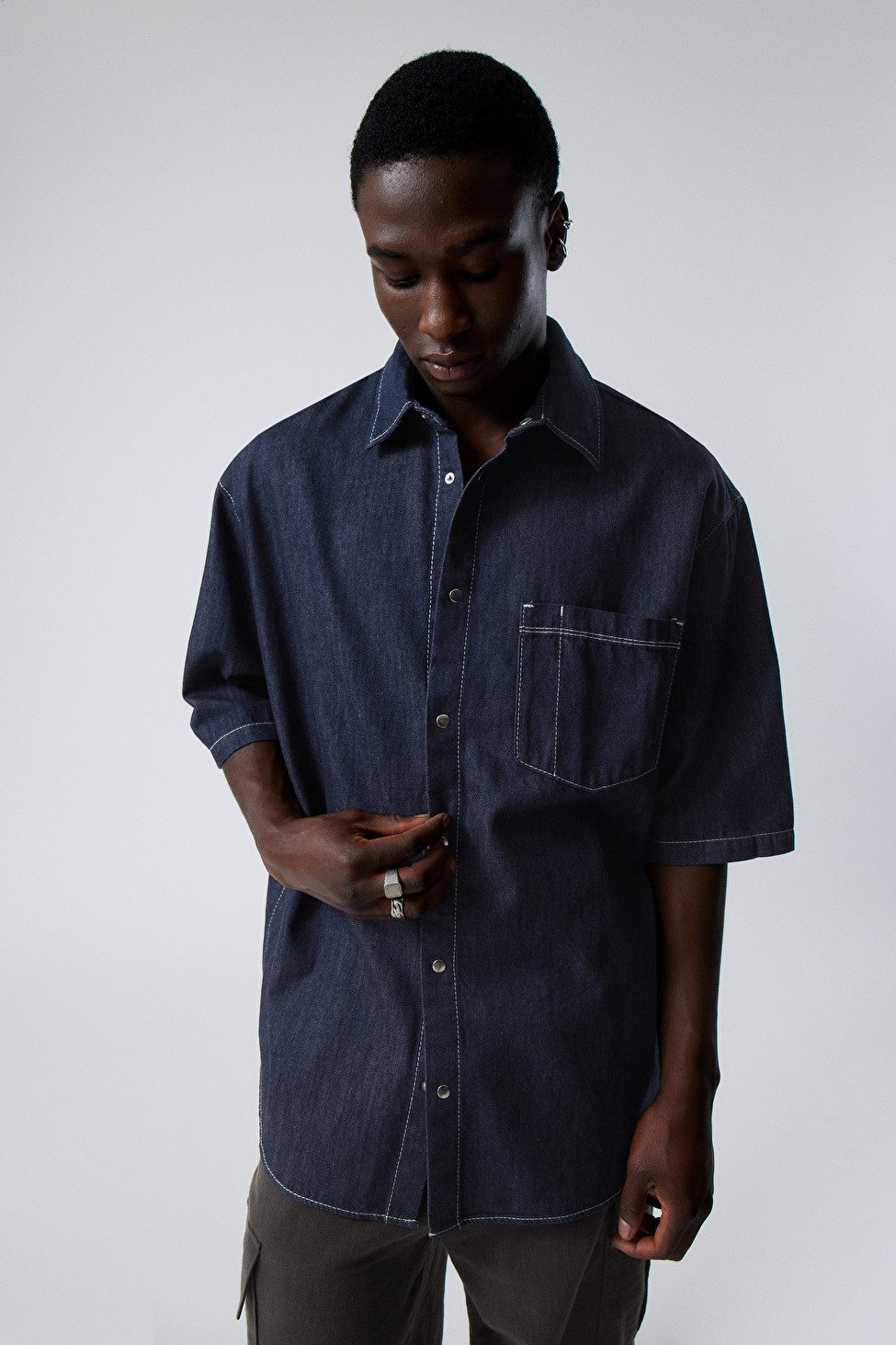 Griffith Oversized-Jeanshemd | Weekday