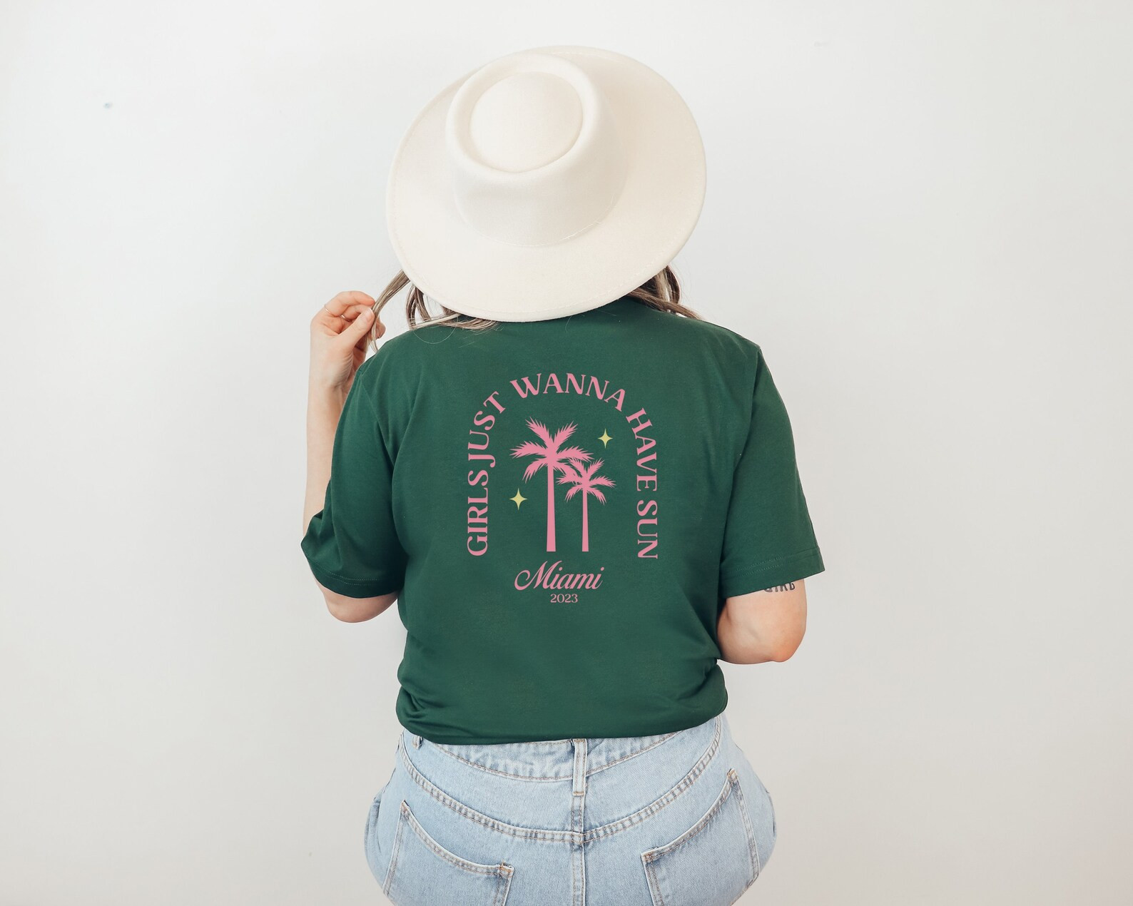 Bachelorette Party T-shirt Miami Matching Tees & Girls Just - Etsy | Etsy (US)