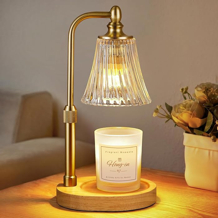 Hong-in Candle Warmer Lamp with Timer,Birthday Gifts for Women Mom Sister | Amazon (US)