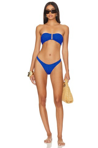 Bond Eye Vista Bikini Brief in Lapis Shimmer from Revolve.com | Revolve Clothing (Global)