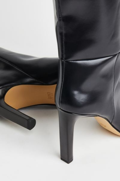 Kniehohe Stiefel mit hohem Absatz | H&M (DE, AT, CH, NL, FI)
