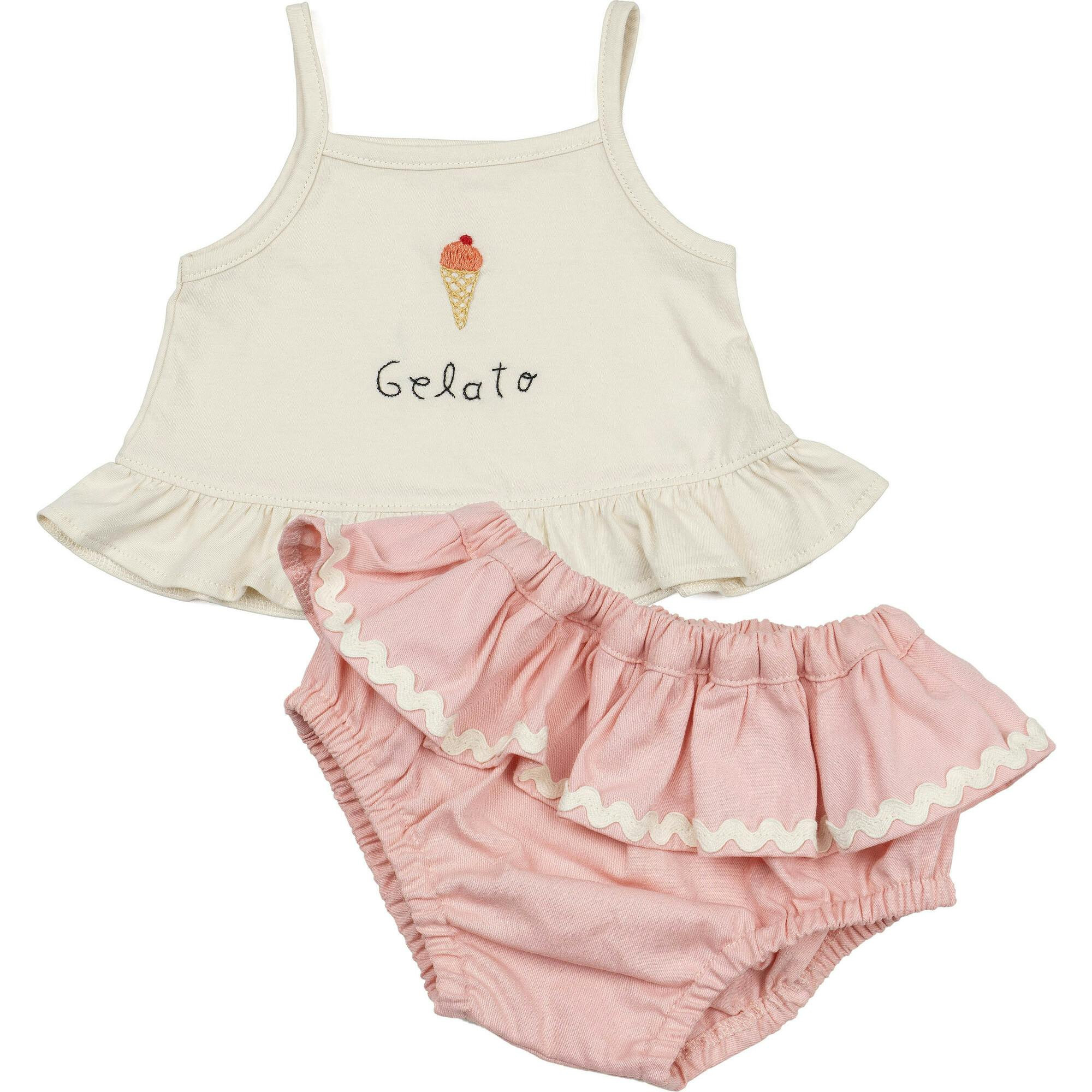 Ruffle Bloomer Set in Gelato | Maisonette