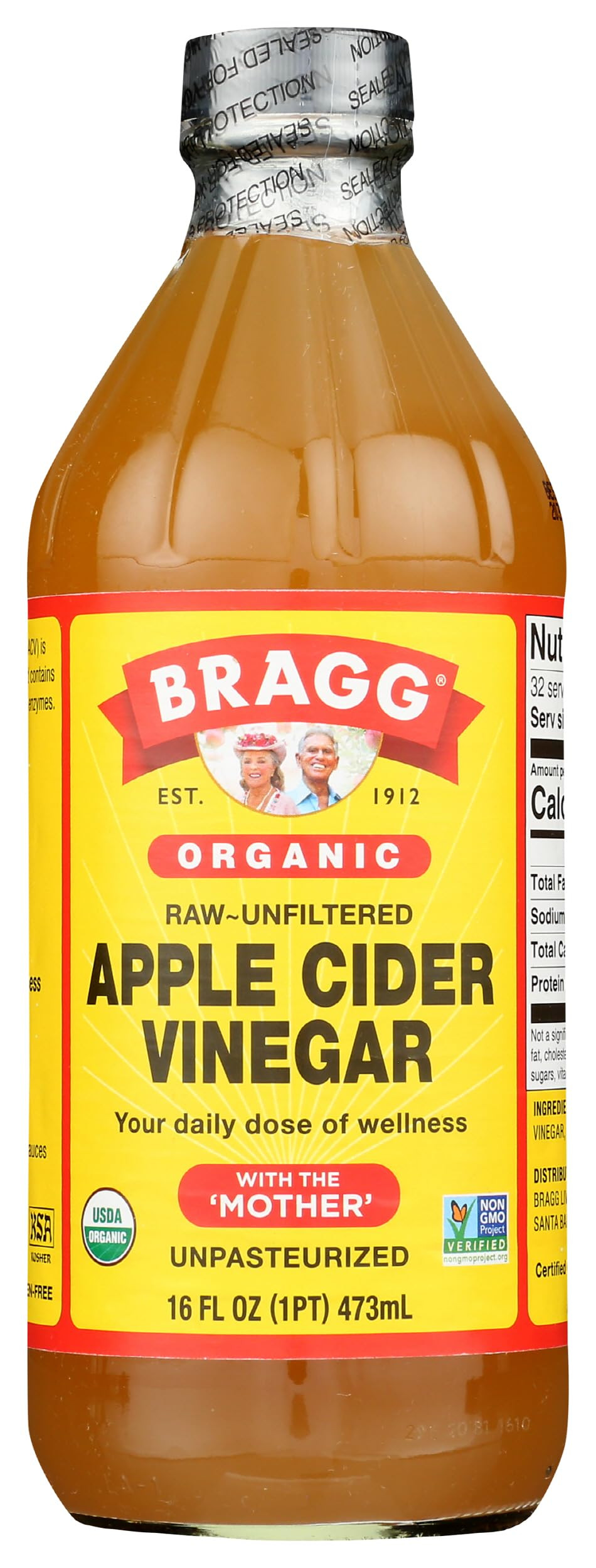 BRAGG VINEGAR APPLE CIDER UNF ORG, 16 OZ | Amazon (US)