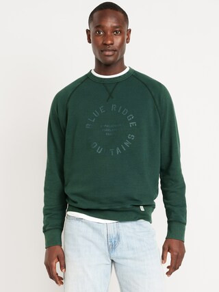 Garment-Dyed Crew-Neck Sweatshirt | Old Navy | Old Navy (US)