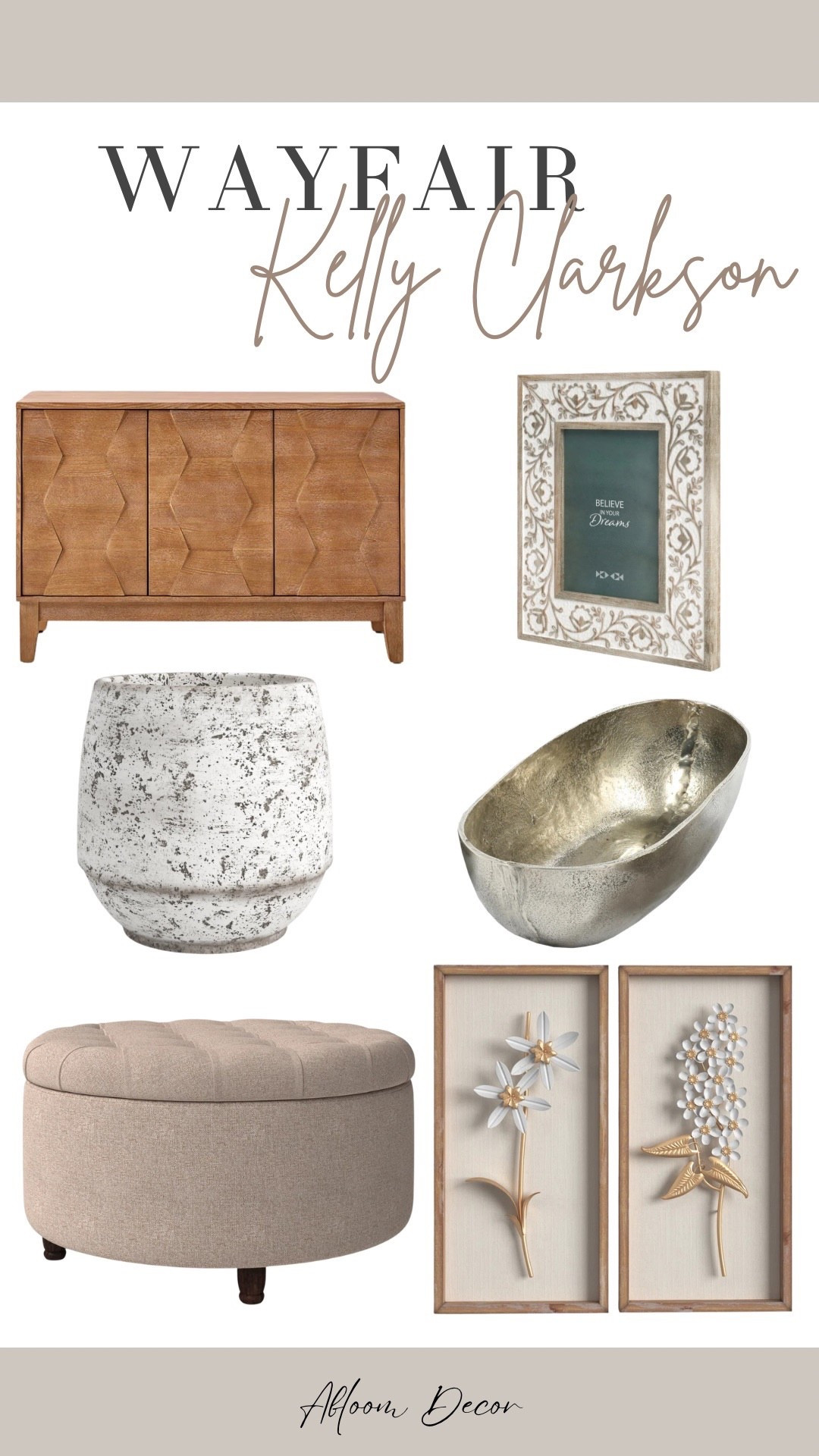 Some of my favorites from the Wayfair Kelly Clarkson Home Collection!

#LTKHome