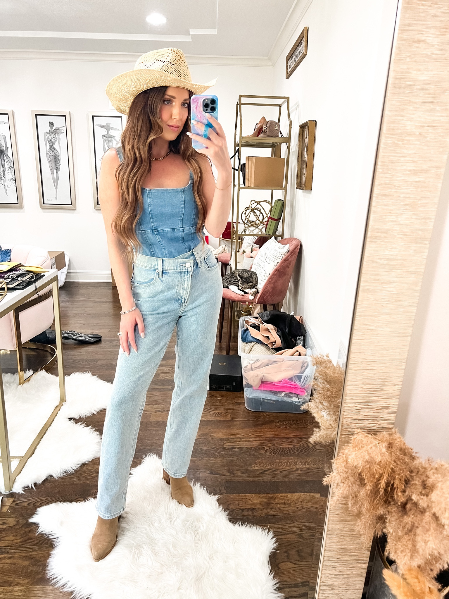 Denim on denim for Nashville!

Wearing a size S in top and a 25S in jeans.

Country concert, denim jeans, fall fashion trends, cowgirl style

#LTKstyletip #LTKfindsunder100