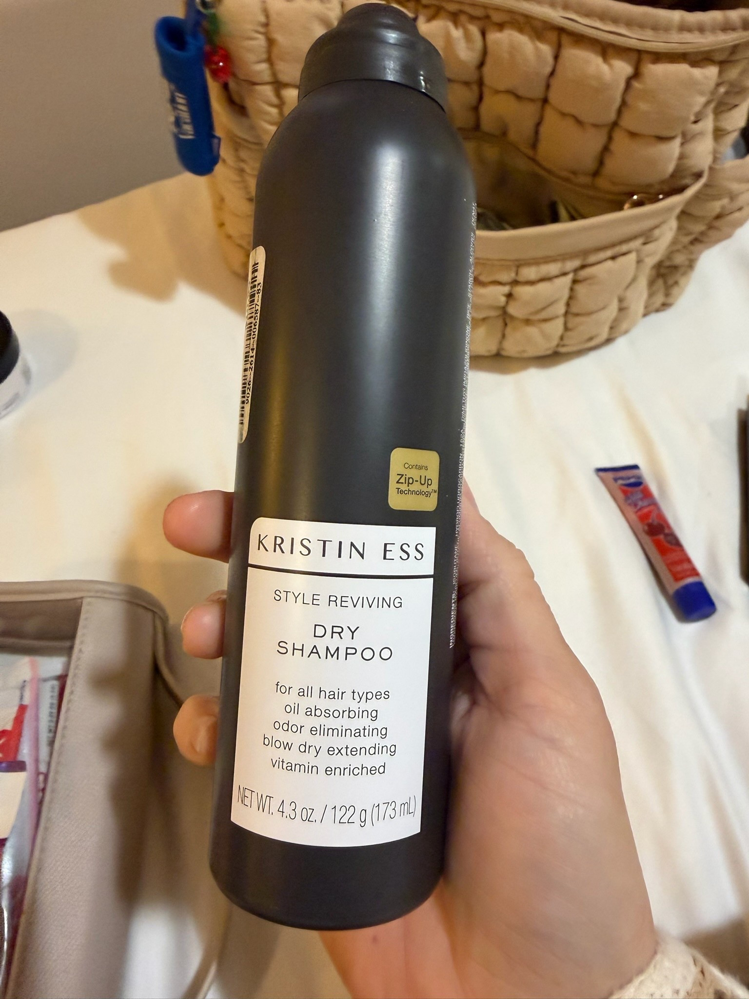 This is one of my go to dry shampoos for extending a blowout or refreshing hair between washes. It actually absorbs oil without leaving that heavy, chalky feel and gives just enough volume to bring your hair back to life. A must for busy days or travel.

dry shampoo, Kristin Ess, hair refresh, oil absorbing, volumizing hair, extend blowout, hair care essentials, second day hair, travel beauty, everyday hair routine, SavannahK 

#LTKgrwm #LTKmomlife #LTKBeauty