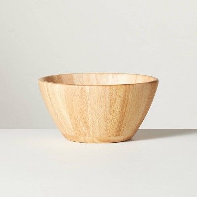 Wooden Serving Bowl Natural - Hearth & Hand™ with Magnolia | Target
