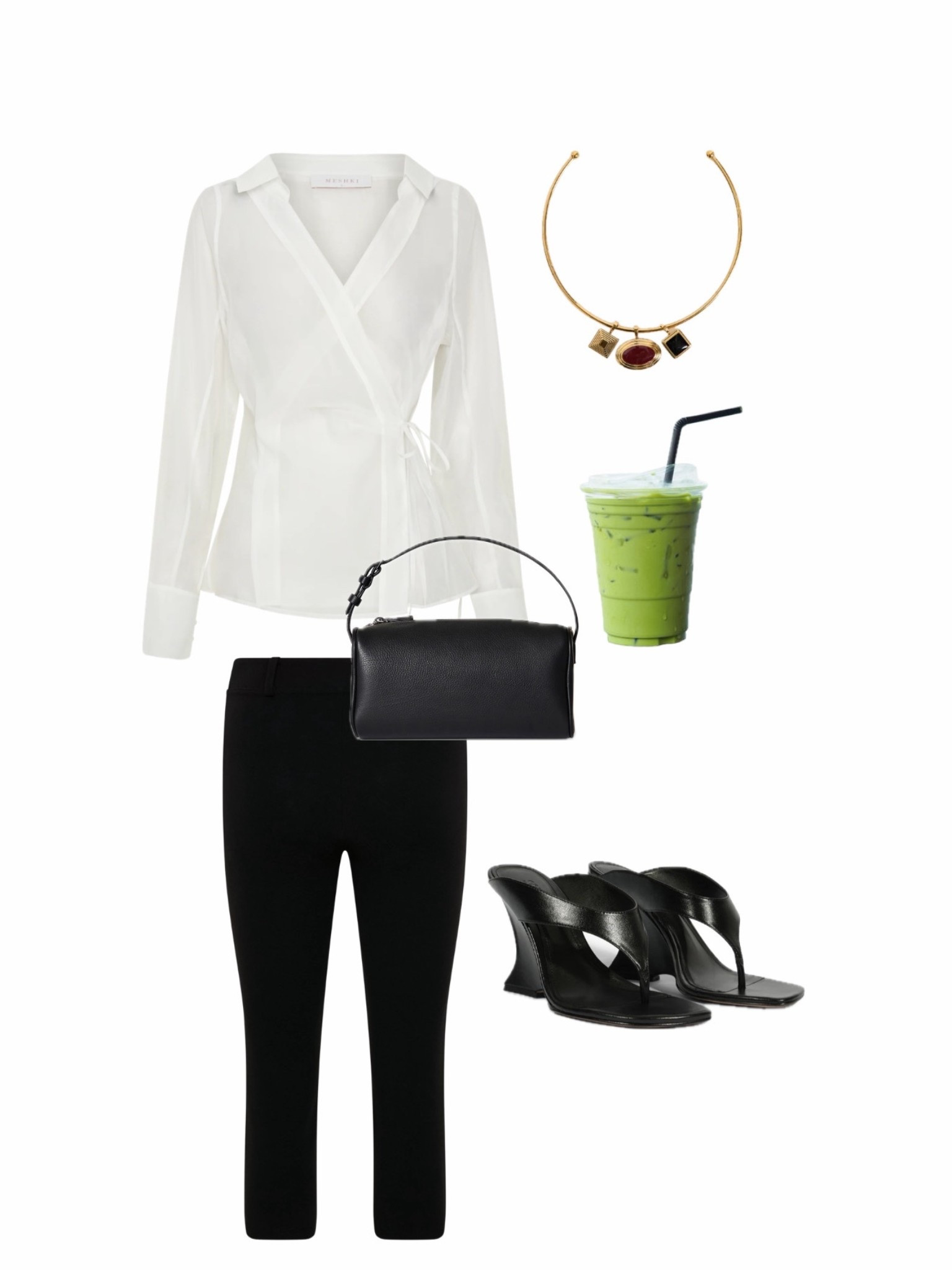 Daytime look! Spring staples + same top I own in white ☁️