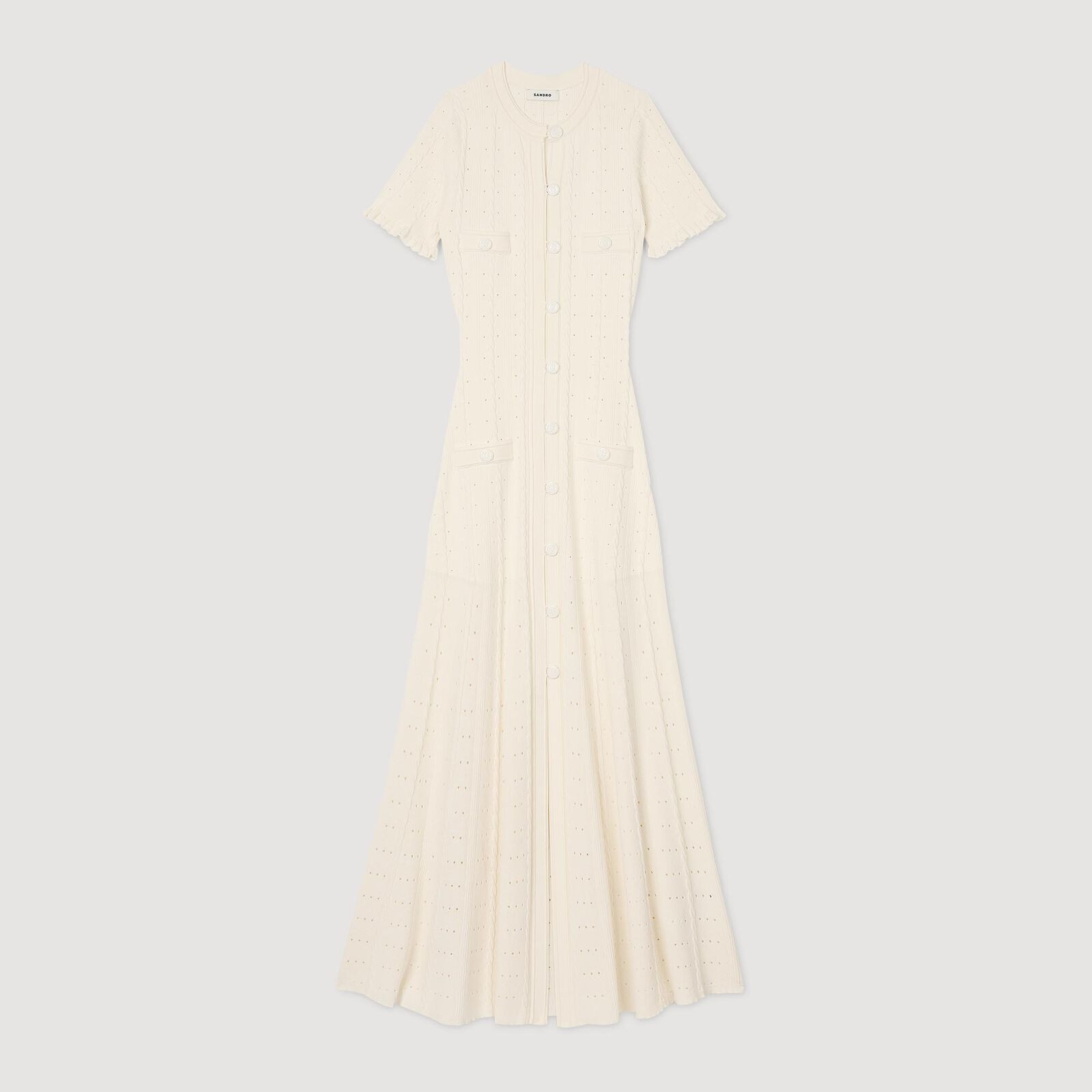 Knit maxi dress | Sandro US | Sandro-Paris US