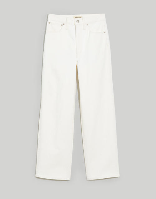 The Perfect Vintage Wide-Leg Jean in Tile White | Madewell