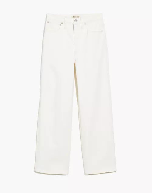 The Perfect Vintage Wide-Leg Jean in Tile White | Madewell