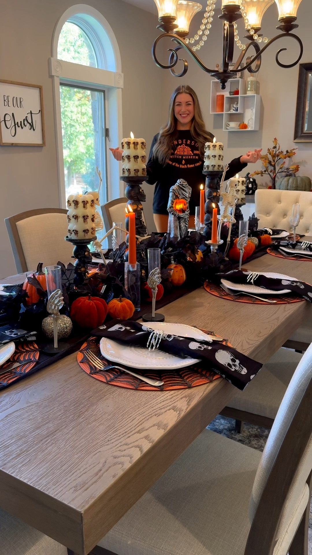 Halloween Table! 

Halloween tablescape, Halloween home decor, Halloween table, Halloween decor, Halloween decorations, Halloween candles, Halloween napkins, Halloween napkin rings, poseable skeleton, table pumpkins, led Halloween candles, Halloween pillar candles, Halloween garland, Halloween party, Halloween party ideas, Halloween cups, Halloween champagne glasses  

#LTKParties #LTKSeasonal #LTKHome