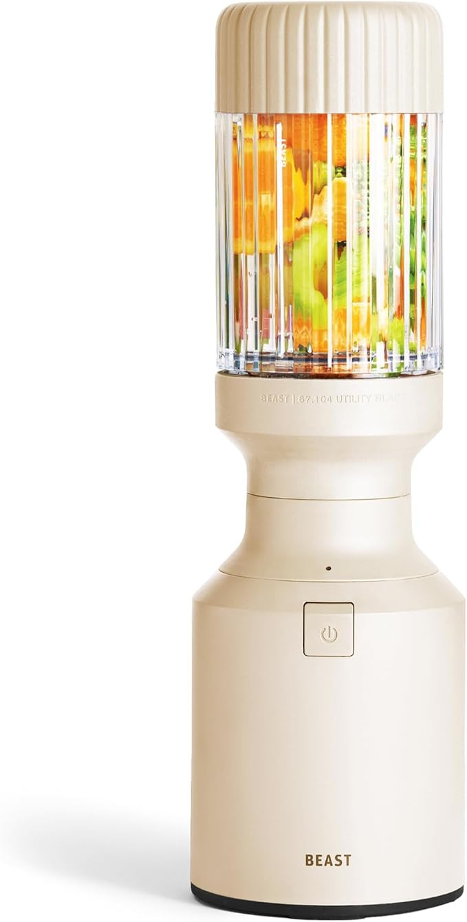 The Beast Mini Blender | Mini Countertop Kitchen Blender | Blend Smoothies and Shakes, Dressings,... | Amazon (US)