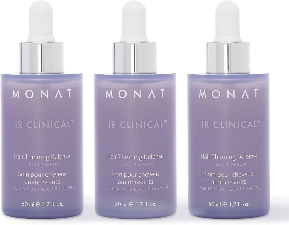 MONAT IR Clinical™ Hair Thinning Defense Serum – 3-Month Supply – Nourishes Scalp, Reduces ... | Amazon (US)