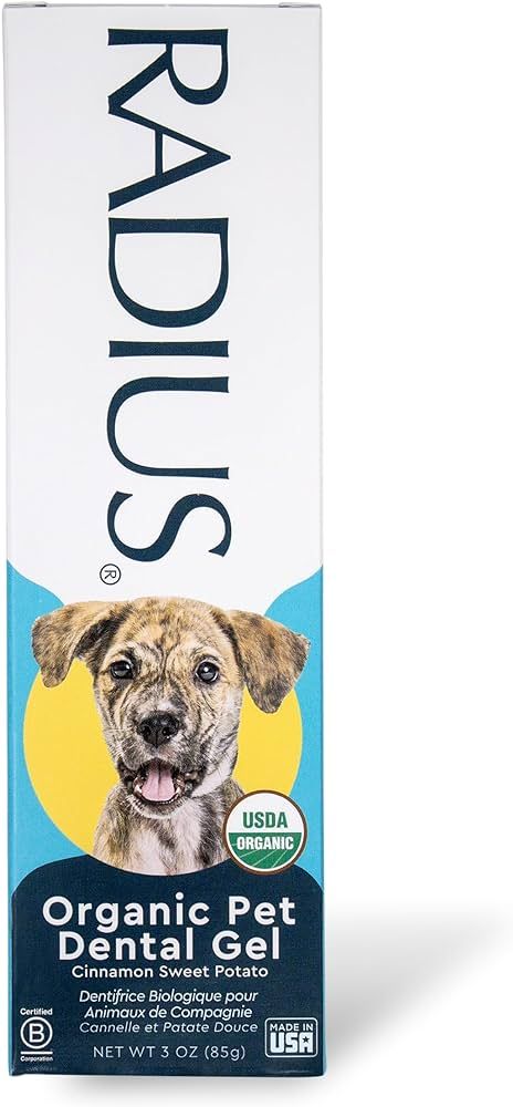 RADIUS USDA Organic Canine Pet Toothpaste 1 Unit, 3 oz, Non Toxic Toothpaste for Dogs, Designed t... | Amazon (US)