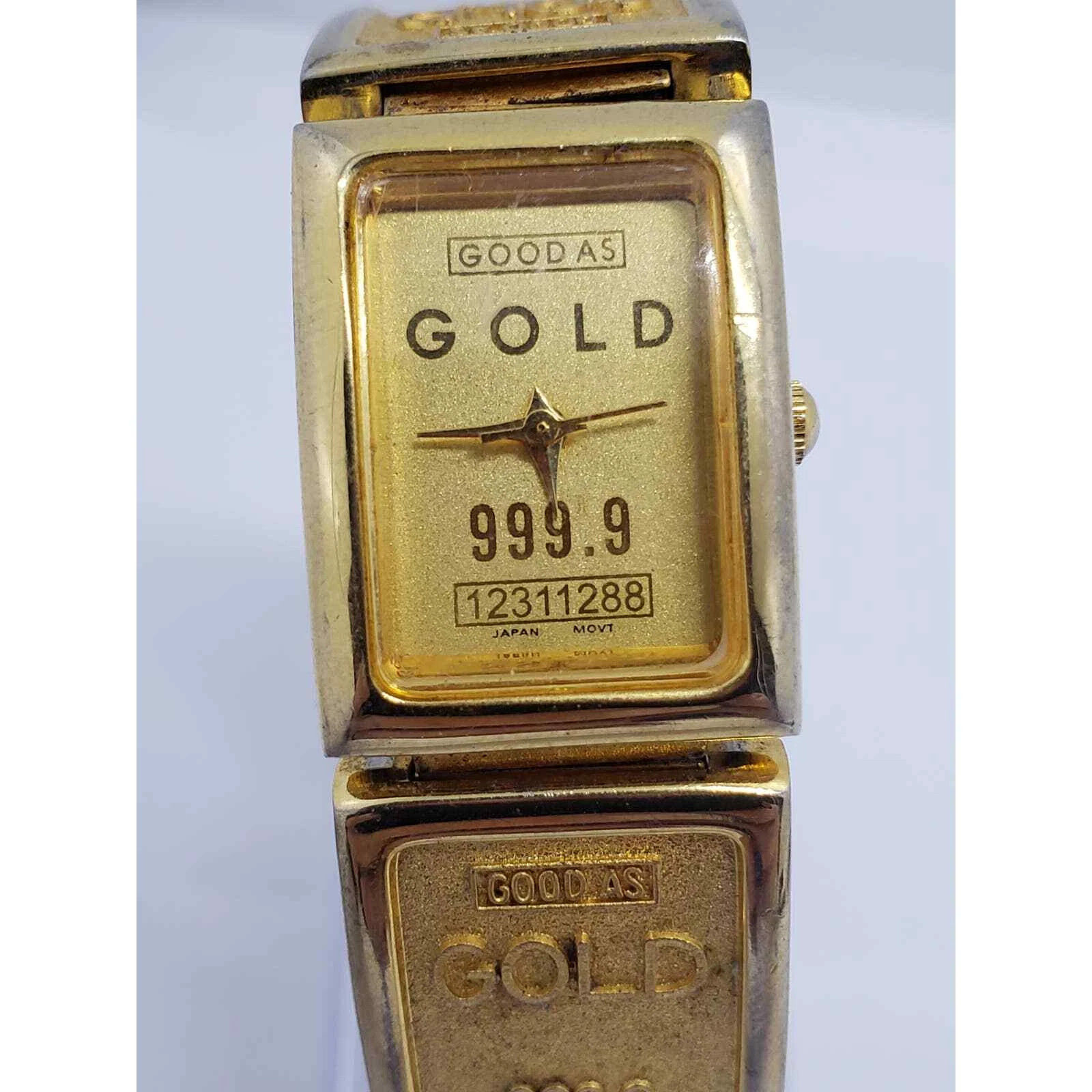 Good as gold 12311288 watch. Gold face with gold accents. Working watch   | eBay | eBay US