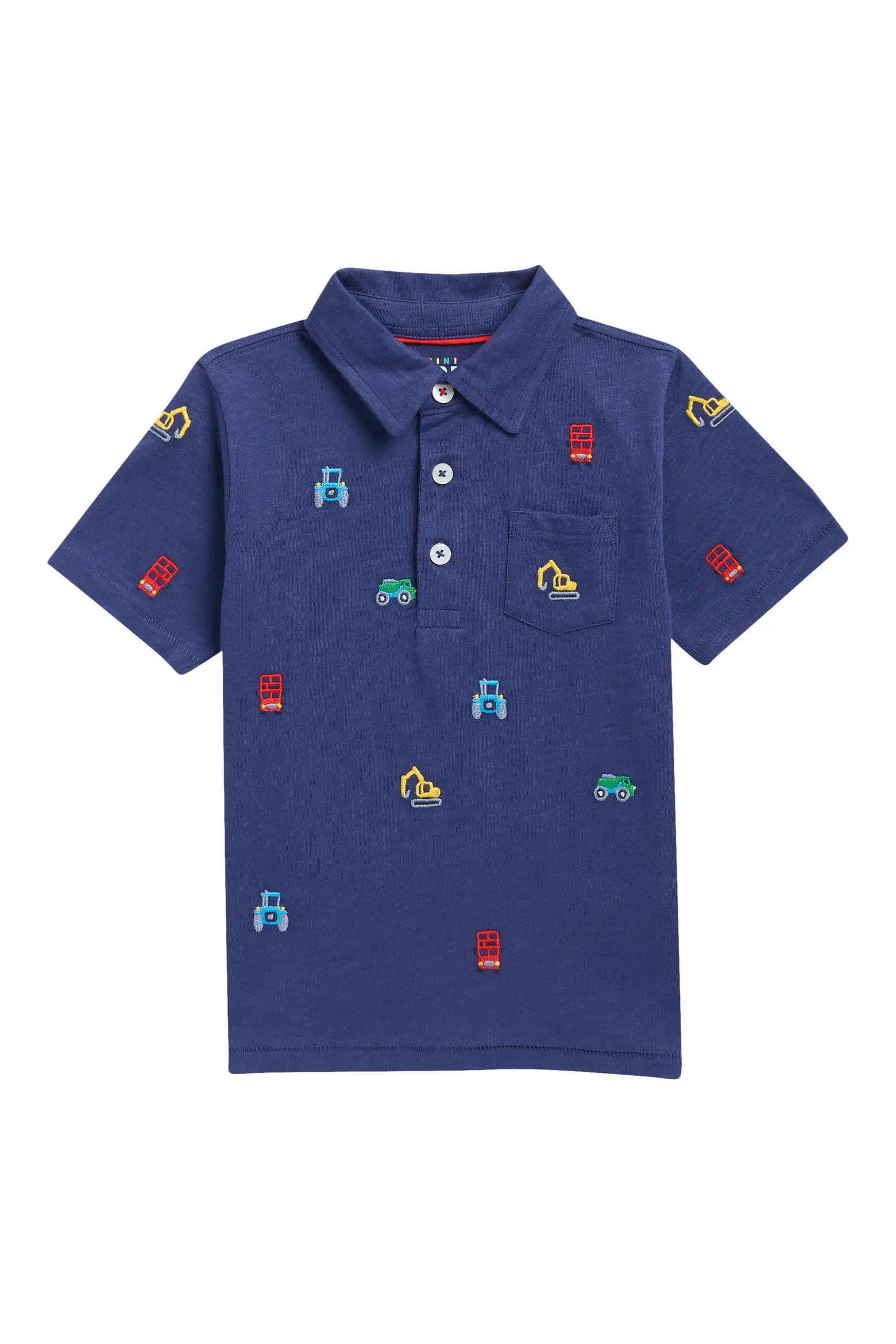 Kids' Embroidered Cotton Slub Polo (Men) | Nordstrom | Nordstrom