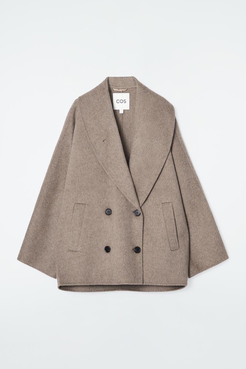 Double-Faced Wool Pea Coat | COS UK