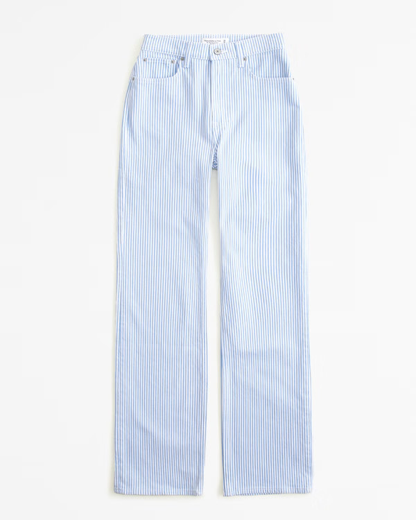 Curve Love High Rise 90s Relaxed Jean | Abercrombie & Fitch (US)