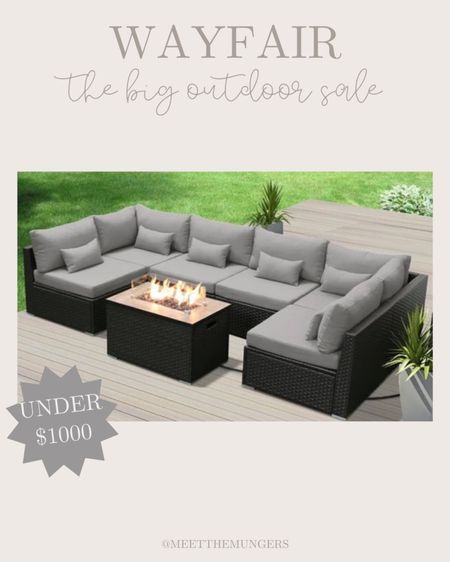Wayfair Outdoor Sale, Sectionals under $1000

patio furniture / patio / backyard / outdoor furniture / affordable patio set / wayfair / summer



#LTKhome #LTKSeasonal #LTKsalealert