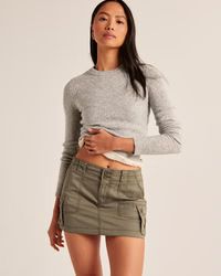 Women's 2000s Utility Micro Mini Skirt | Women's Bottoms | Abercrombie.com | Abercrombie & Fitch (US)