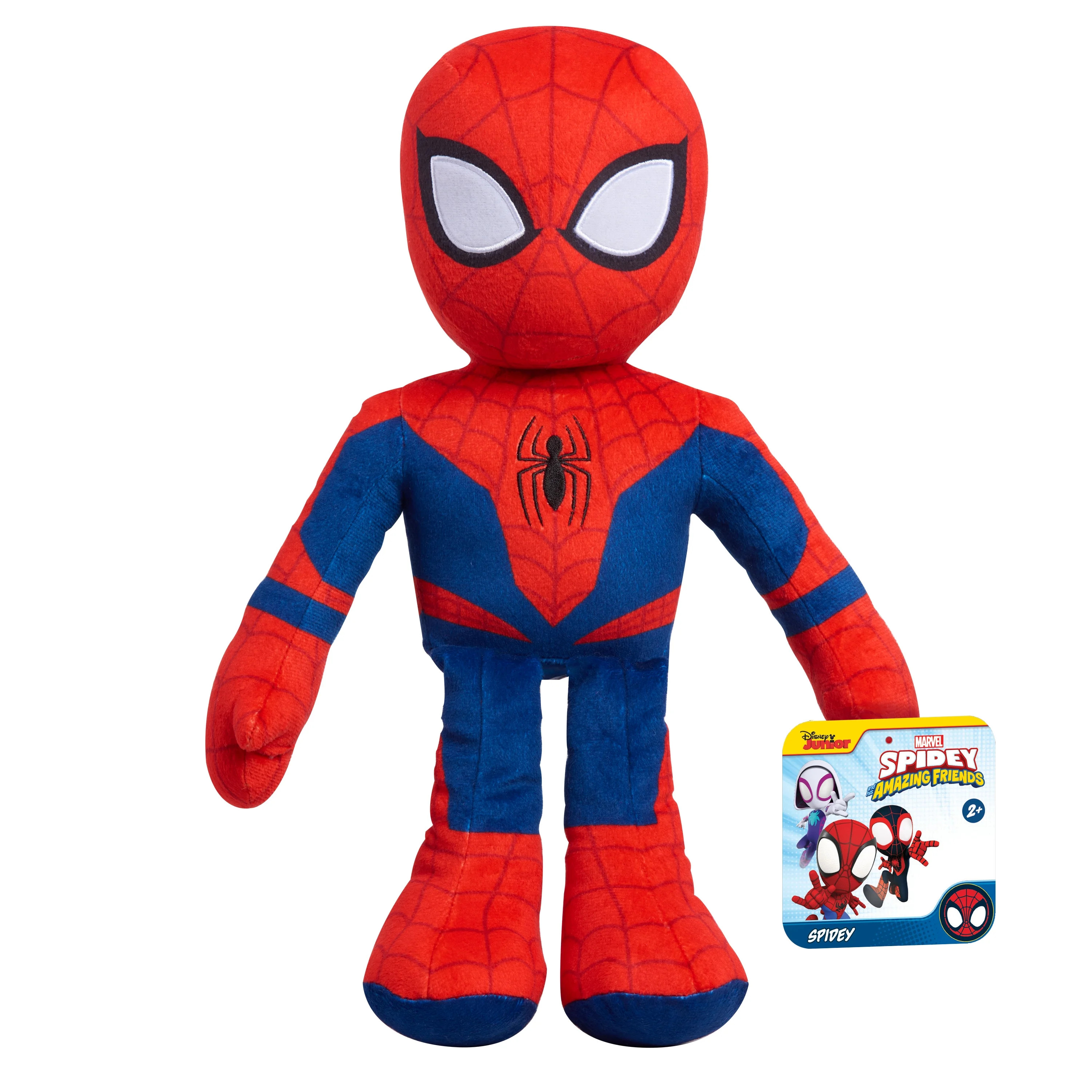 Marvel Spider-Man Large 18-inch Plush Stuffed Animal, Kids Toys for Ages 2 and up - Walmart.com | Walmart (US)