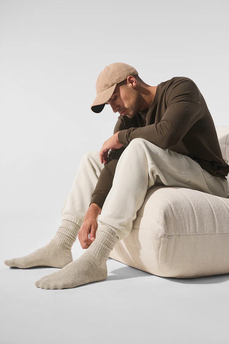 Unisex Cashmere Light Frosted Sock | Alo Yoga (US)