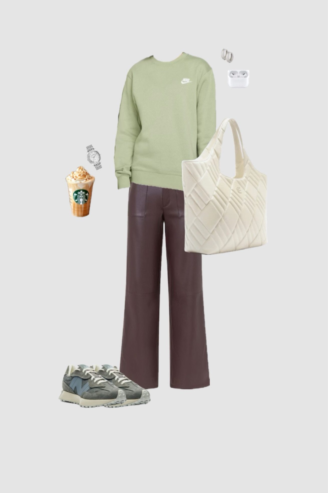 Look comfy com moletom e calça de pu para o inverno

#LTKmidsize #LTKstyletip #LTKbrasil