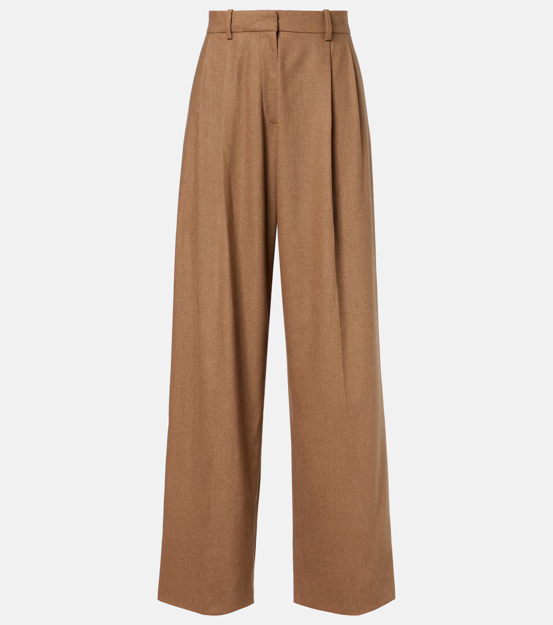 August high-rise wool straight pants | Mytheresa (INTL)