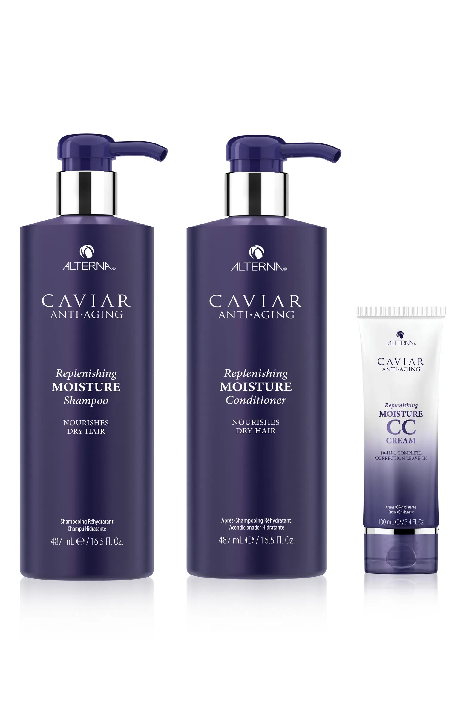 ALTERNA® Caviar Anti-Aging Replenishing Moisture Bundle Set $137 Value | Nordstrom | Nordstrom