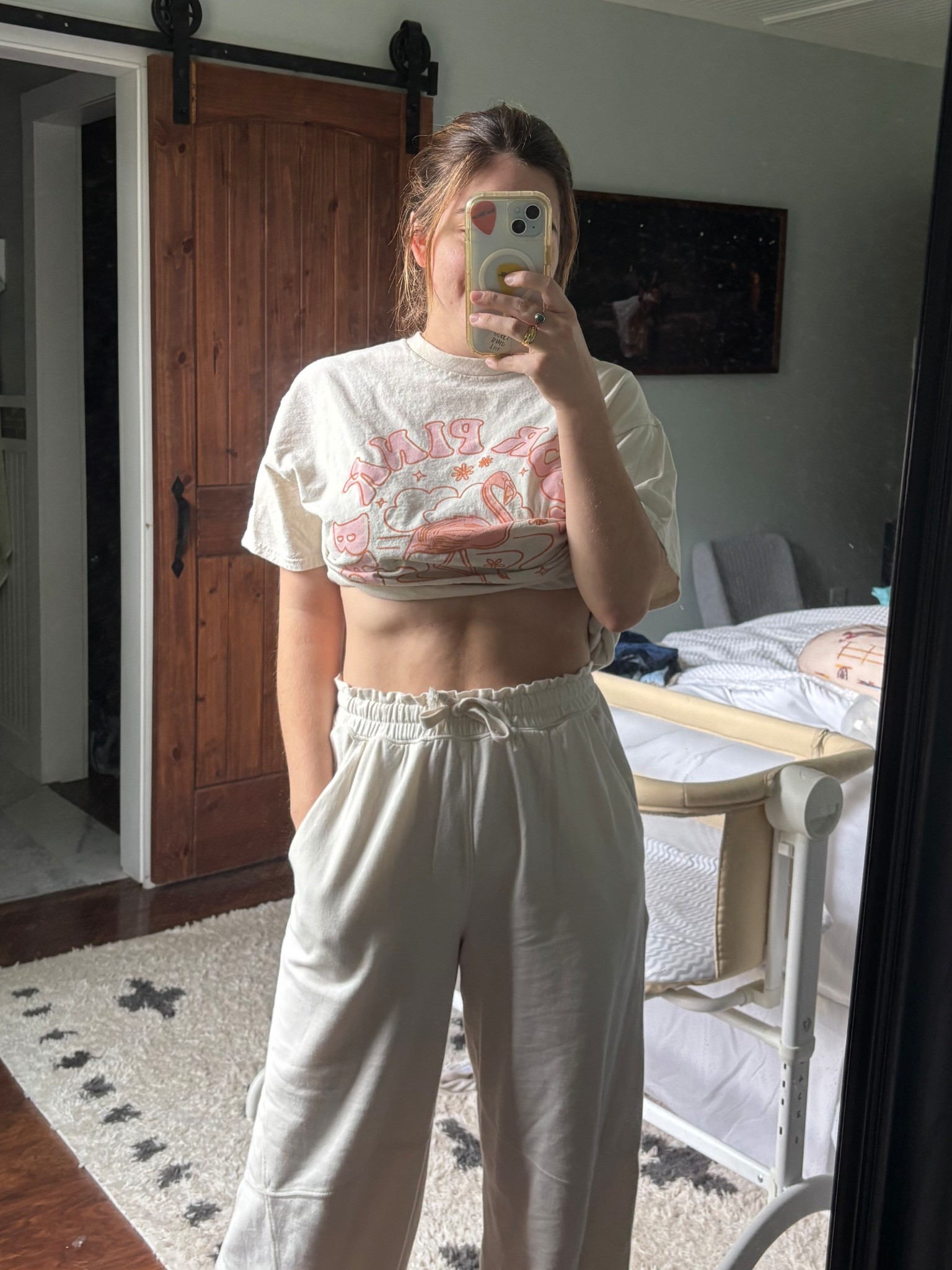 One month pp!! Absolutely mind blown at what our bodies do! And I now own all the colors of these sweatpants 😂 literally the only pants that aren’t hurting my incision 

#LTKBump #LTKTravel #LTKFindsUnder50