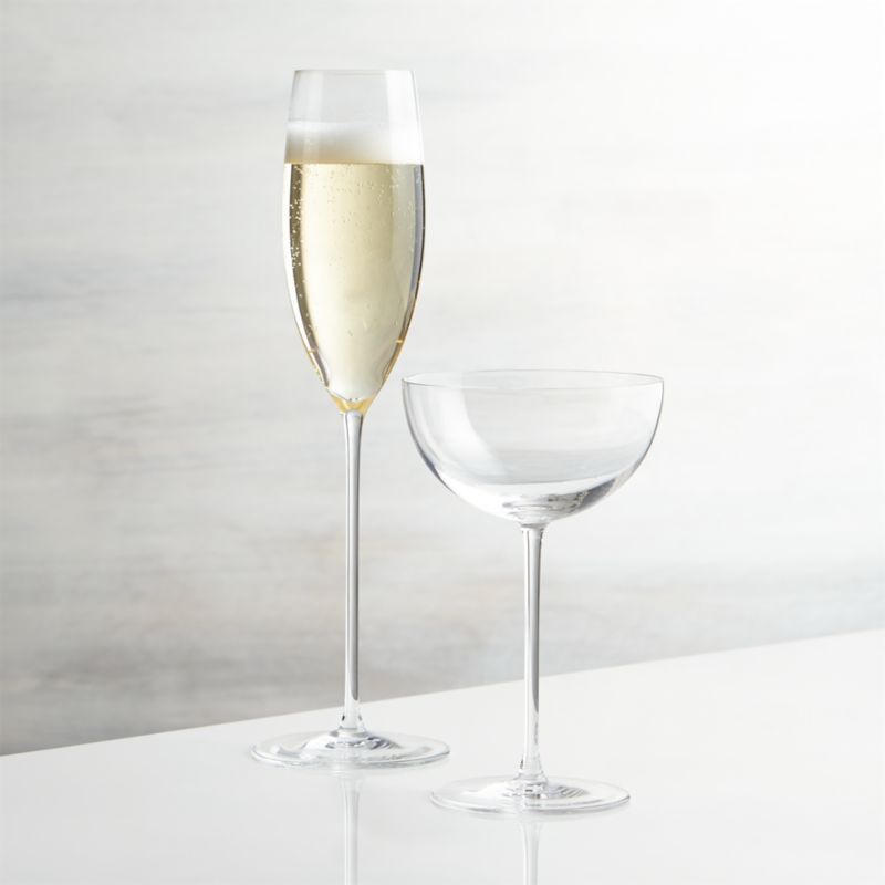 Camille Champagne Glasses | Crate and Barrel | Crate & Barrel