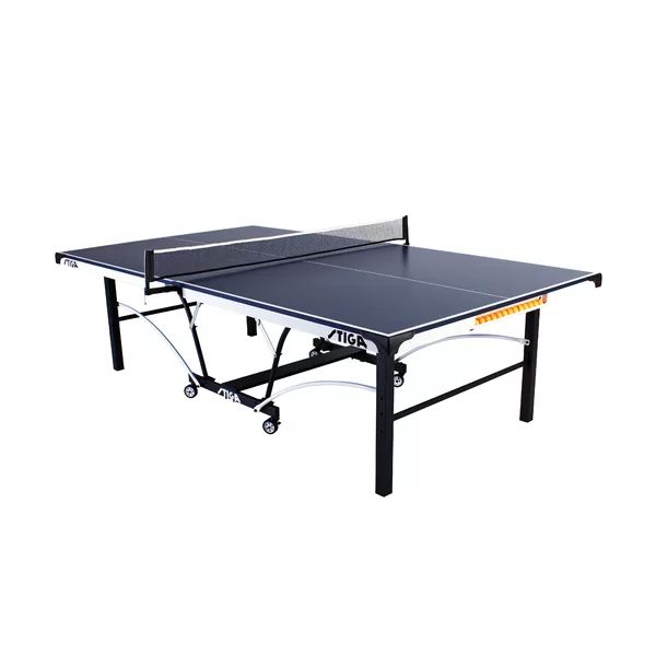 Stiga 185 Regulation Size Foldable Indoor Table Tennis Table (19mm Thick) | Wayfair North America