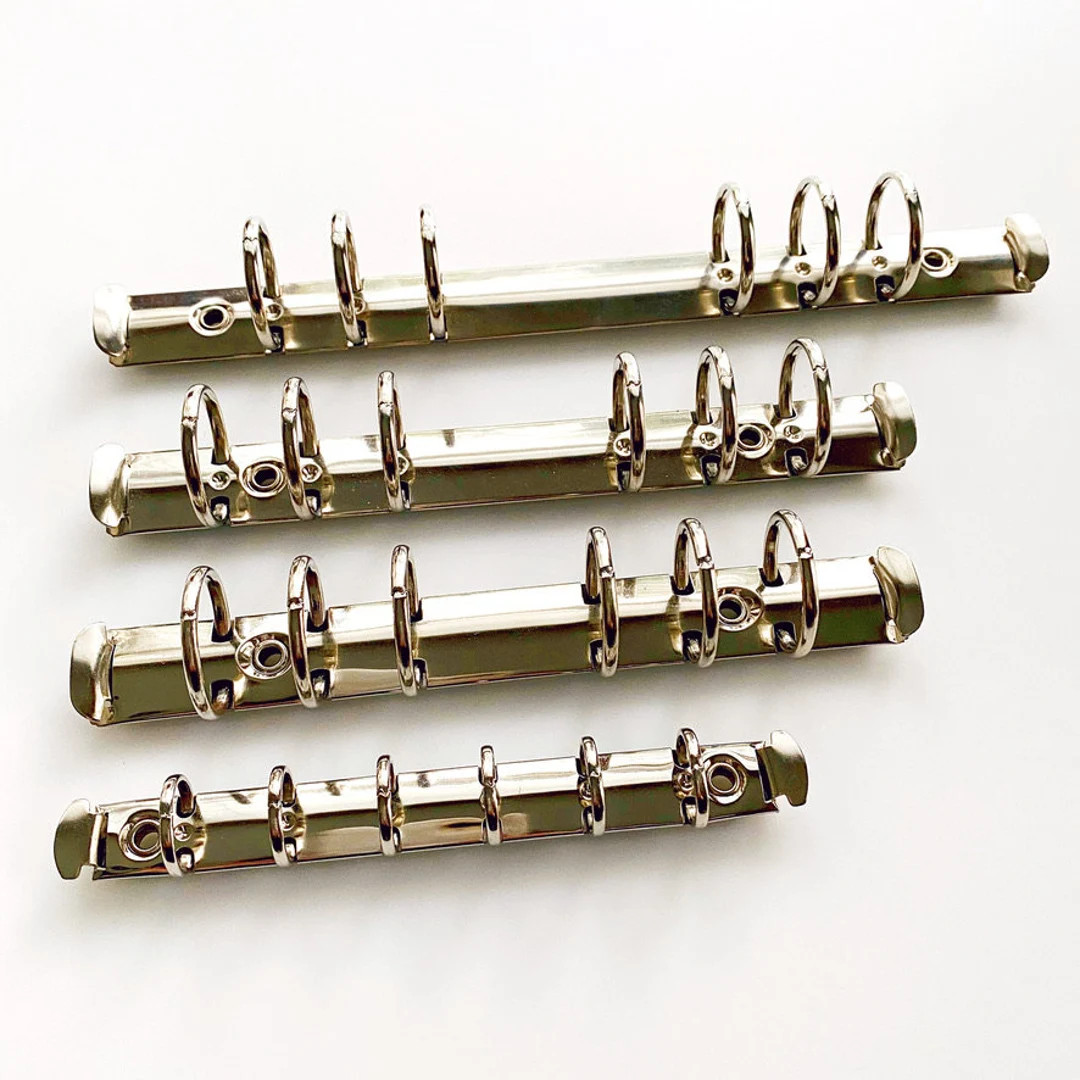 Pocket & A6 Ring Binder Mechanism, Silver, 6-ring Replacement for Agendas Binders, Nickel Plated,... | Etsy (US)