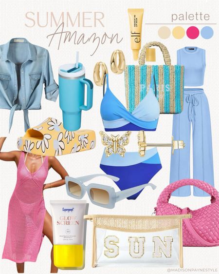 Amazon Summer Finds ☀️🏝️ swimsuits, handbags, sunscreen, matching sets, cover ups, straw totes, and tumblers are some of our latest Amazon summer finds 

Amazon, Amazon Finds, Amazon summer, summer finds, Amazon swimsuits, Amazon handbag, Amazon accessories, Amazon matching set, Amazon cover up, swimsuits, summer outfits, Madison Payne

#LTKSeasonal #LTKStyleTip #LTKSwim